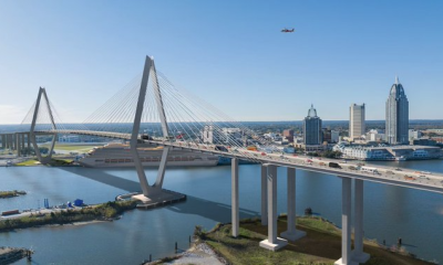 Rendering of new Mobile River Bridge and Bayway Project